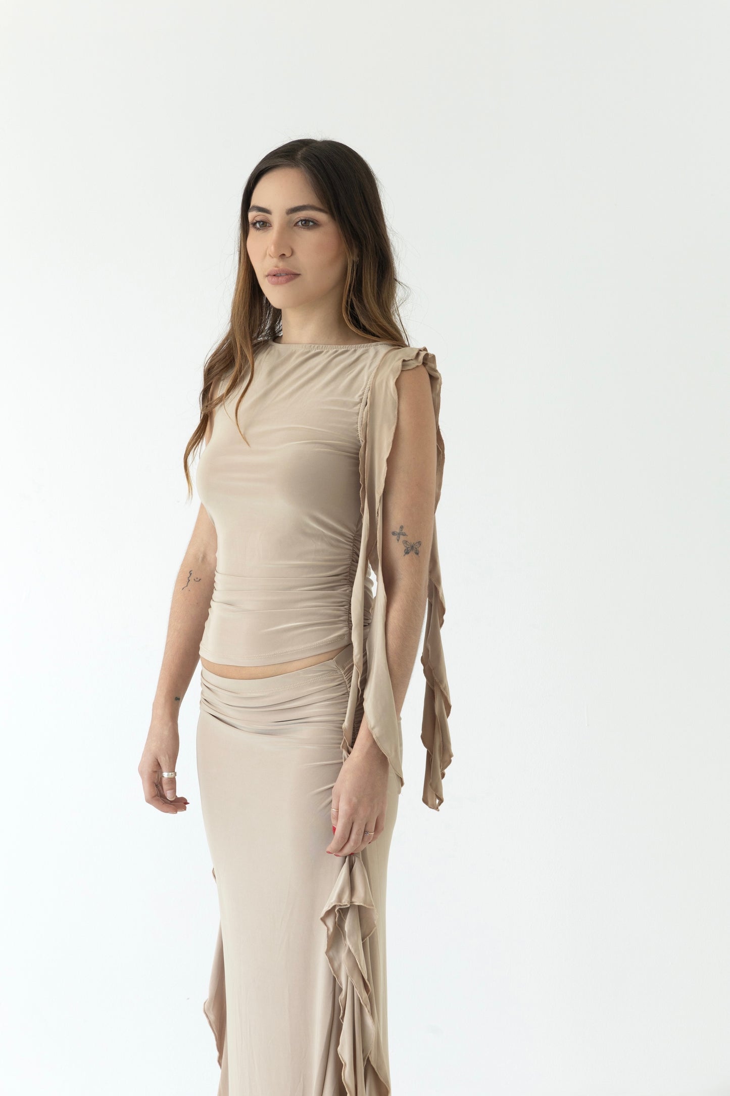 Angeles ruffle set