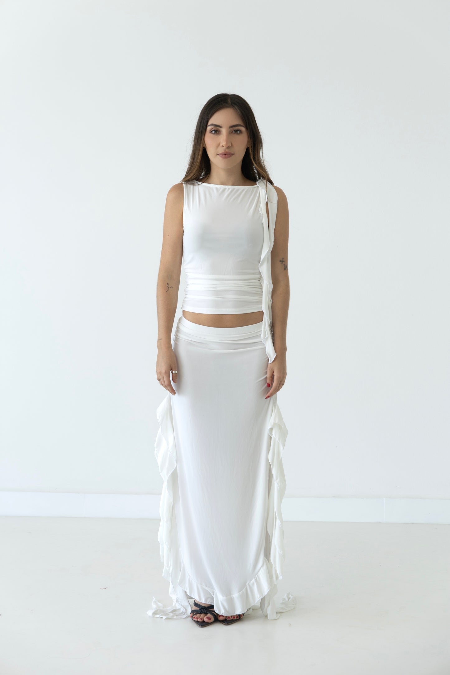 Angeles ruffle set