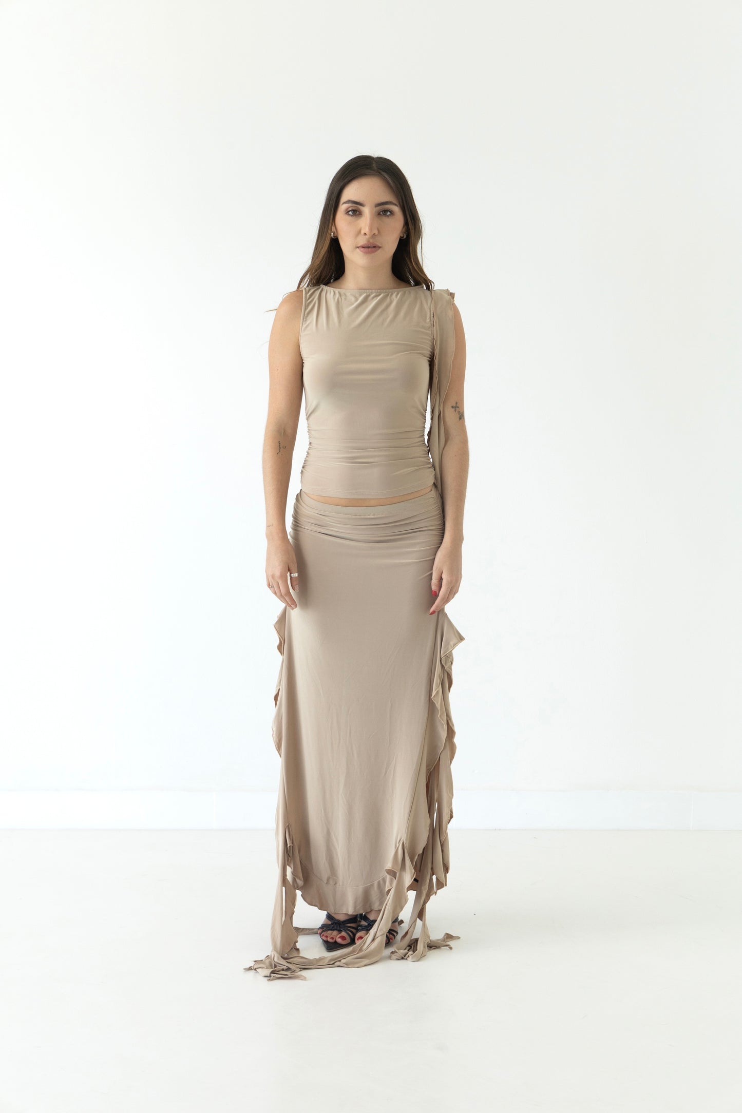 Angeles ruffle set