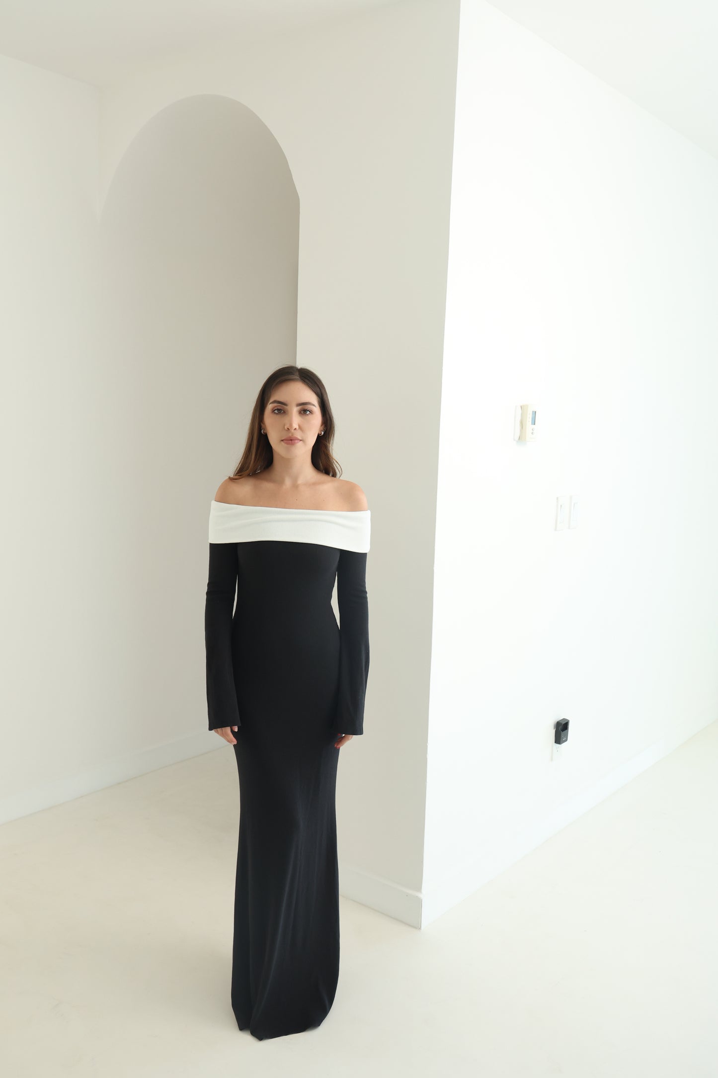 Here for the glam maxi dress