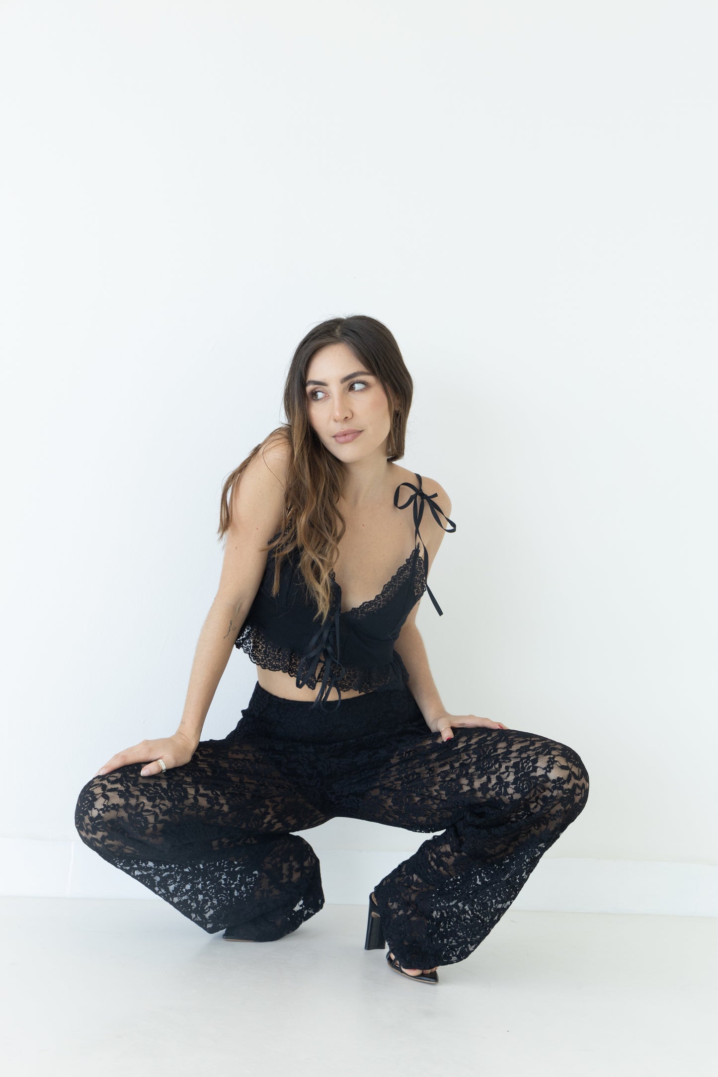 Roxanne lace pants