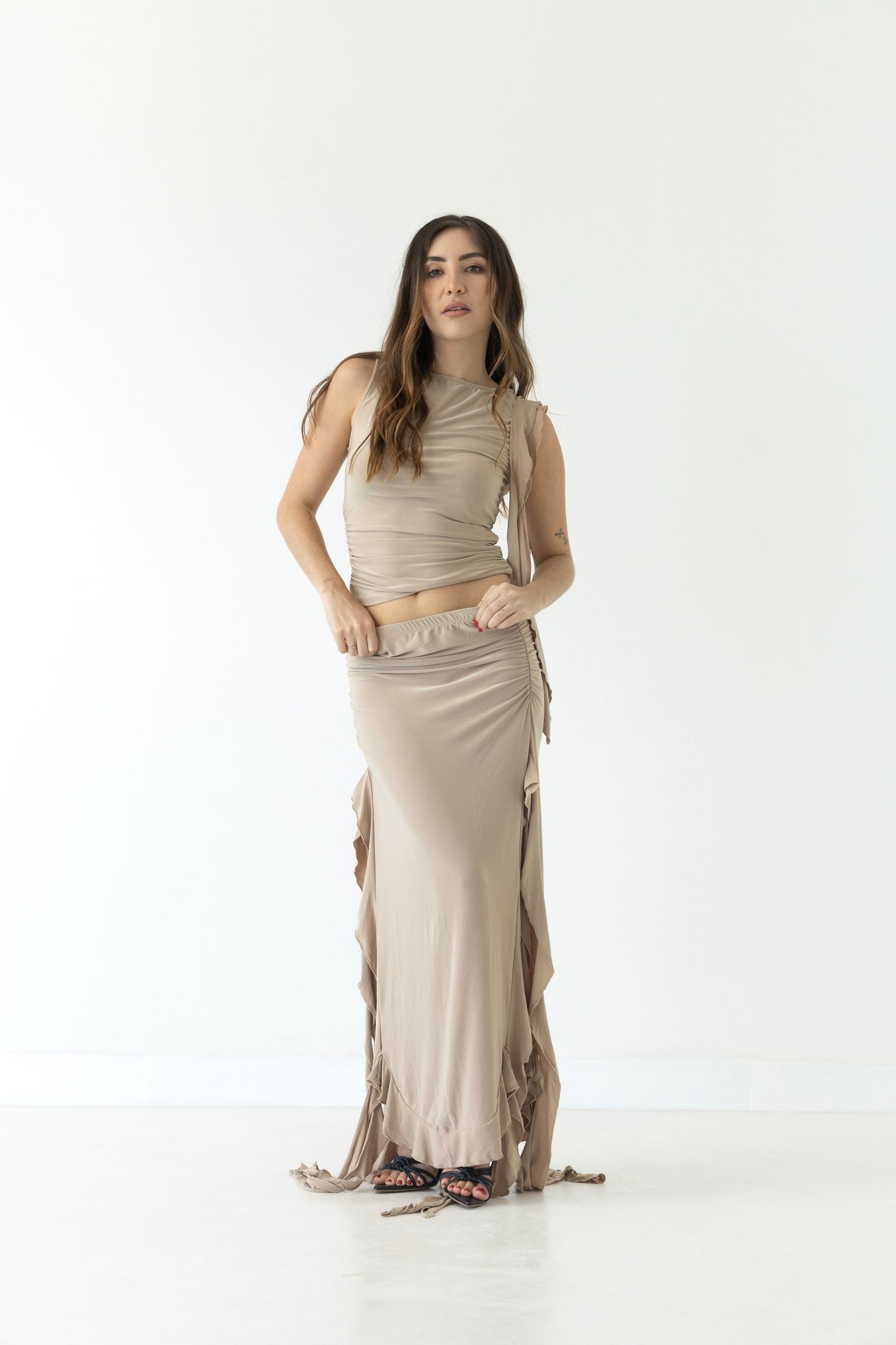 Angeles ruffle set
