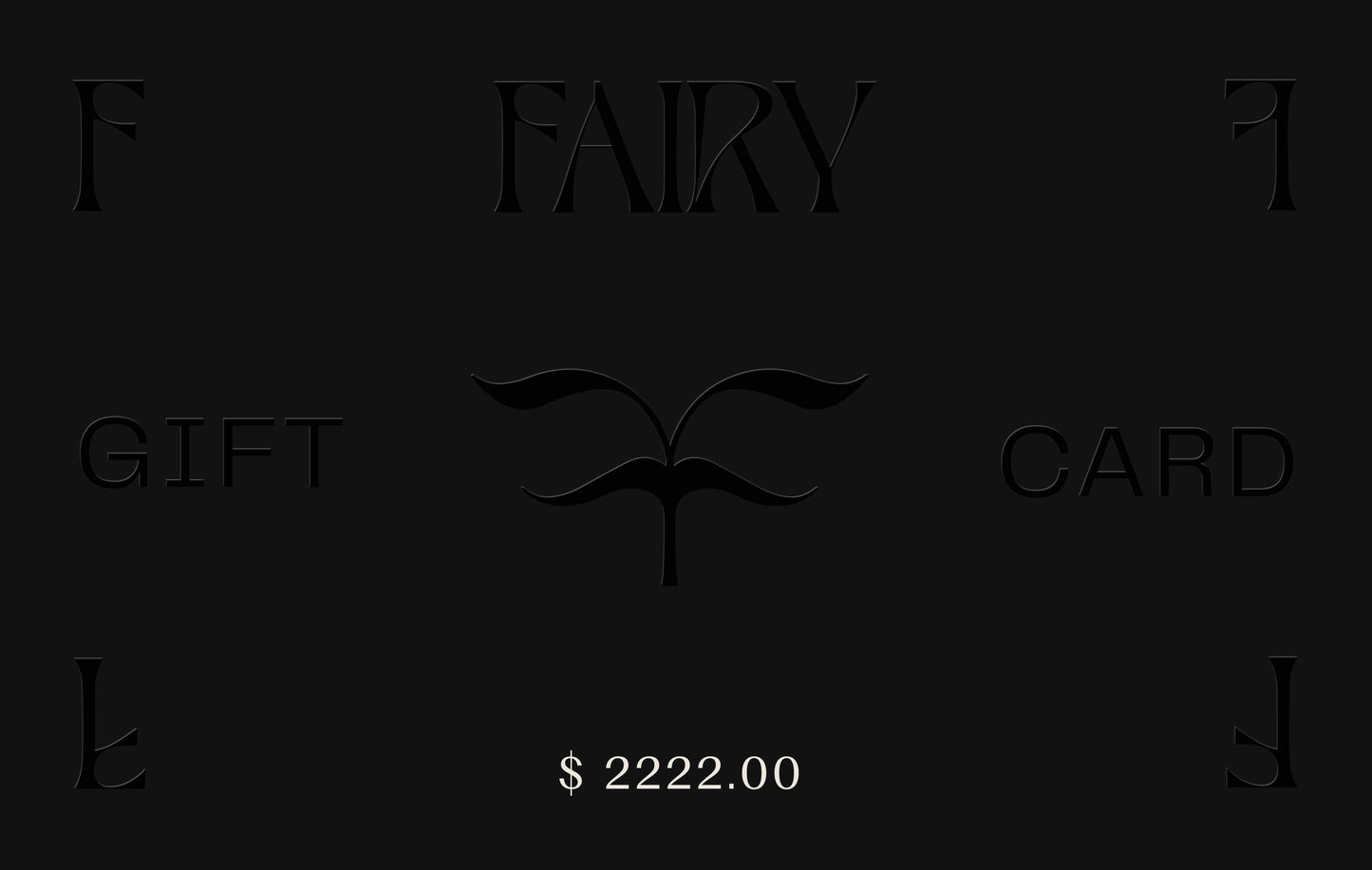 El mejor regalo. Fairy gift card