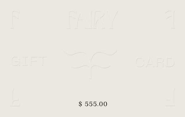 El mejor regalo. Fairy gift card